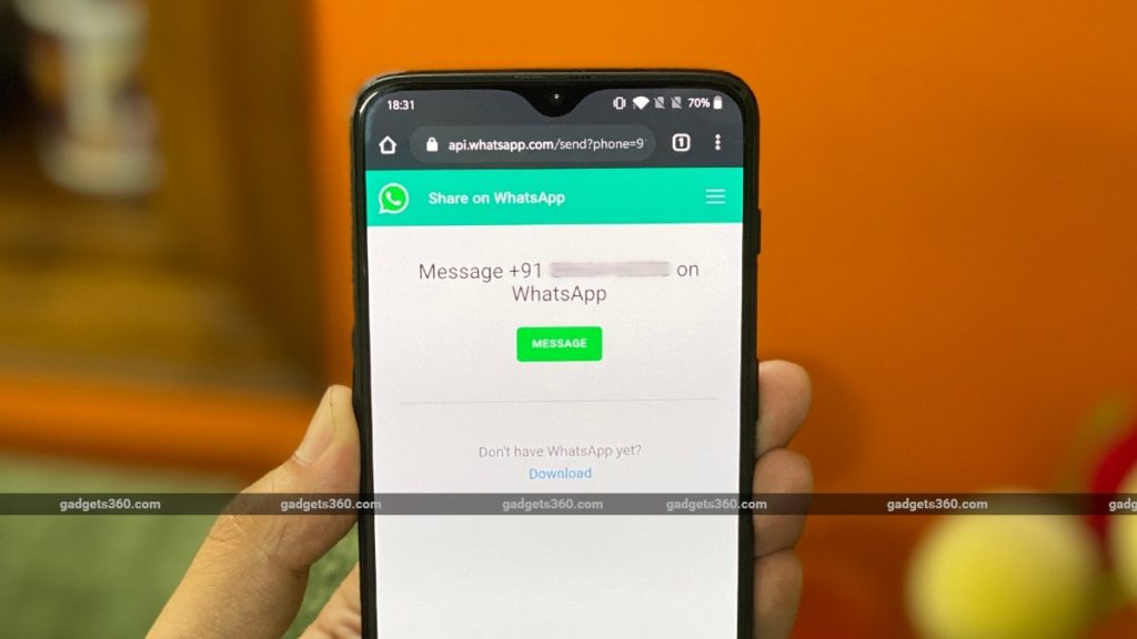 WhatsApp: Send Messages Without Saving Contacts - Hindustaan Times